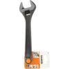 Adjustable Spanner, Alloy Steel, 10in./255mm Length, 30mm Jaw Capacity thumbnail-2