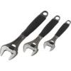 Adjustable Spanner Set, Steel, Set Of 3 thumbnail-0