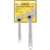 Adjustable Spanner Set, Chrome Vanadium Steel, Set Of 2 thumbnail-2