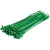 AM10 2.50x100mm GREEN CABLE TIES (100) thumbnail-0