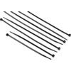 Cable Ties, Black, 3.6mm Dia. & Assorted Length (Pk-400) thumbnail-0