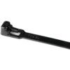 Cable Ties, Black, Reusable 250x7.6mm thumbnail-1