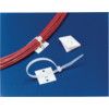 Cable Tie Mount, Self Adhesive, 28x28mm, White (Pk-100) thumbnail-1