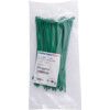 Cable Ties, Green, Nylon 200x4.6mm (Pk-100) thumbnail-1