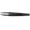 115mm, Straight Nose Tweezers, Insulated, ESD, Plastic thumbnail-1