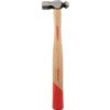 Ball Pein Hammer, 1/4lb, Hickory Shaft, Polished Face thumbnail-1