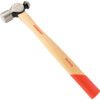 Ball Pein Hammer, 3/4lb, Hickory Shaft, Polished Face thumbnail-1