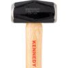 Lump Hammer, 2lb, Wood Shaft, Waxed Shaft thumbnail-2