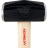 Lump Hammer, 4lb, Wood Shaft, Waxed Shaft thumbnail-2