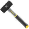 Lump Hammer, 3lb, Fibreglass Shaft, Overstrike Protection thumbnail-0