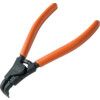 Circlip Pliers, Bent Nose, External, Alloy Steel, 180mm thumbnail-0