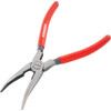 Needle Nose Bent Pliers, Serrated, Steel, 200mm thumbnail-2