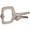 4in./100mm Locking C-Clamp, Steel Jaw, Ergonomic Handle thumbnail-2