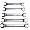 Metric, Flare Nut Spanner Set, 8 - 17mm, Set of 5, Chrome Vanadium Steel thumbnail-1