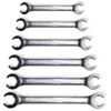 Metric, Flare Nut Spanner Set, 6 - 22mm, Set of 6, Chrome Vanadium Steel thumbnail-0