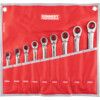 Metric, Reversible Combination Spanner Set, 10 - 19mm, Set of 9, Chrome Vanadium Steel thumbnail-0