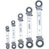 Imperial, Ratchet Spanner Set, 1/4 - 7/8in., Set of 5, Chrome Vanadium Steel thumbnail-1