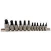 SHORT STAR SOCKET BIT SET 1/4"D,3/8"D, 1/2"D 12PC thumbnail-0