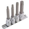 LONG STAR SOCKET BIT SET 1/2"D4PC thumbnail-0