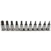 TAMPERPROOF STAR SOCKET BIT SET 3/8"D 11PC thumbnail-0