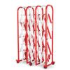 Security Barrier, Aluminium, Red/White, 1900 x 2330 x 535mm thumbnail-0