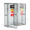 GGC33 Galvanised Security Cage For Storing Gas Cylinders thumbnail-0