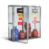 GGC33 Galvanised Security Cage For Storing Gas Cylinders thumbnail-1