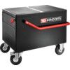 Service Cart, Service, Black, 2-Drawers, 740 x 550 x 670mm thumbnail-0