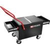 Service Cart, Service, Black, 2-Drawers, 740 x 550 x 670mm thumbnail-1