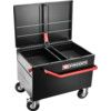 Service Cart, Service, Black, 2-Drawers, 740 x 550 x 670mm thumbnail-3