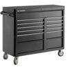 Roller Cabinet, US ROLLER, Black, 13-Drawers, 1270 x 1240 x 600mm thumbnail-0