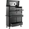 Tool Chest, US ROLLER, Black, 8-Drawers, 618 x 1166 x 500mm thumbnail-1