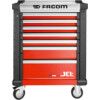 Roller Cabinet, JET+, Red, 7-Drawers thumbnail-1