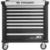 Roller Cabinet, JET+, Black, 8-Drawers thumbnail-1