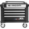 Portable Tool Chest, JET+, Black, 4-Drawers thumbnail-1