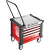 Portable Tool Chest, JET+, Red, 4-Drawers thumbnail-0