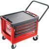 Portable Tool Chest, ROLL, Red, 4-Drawers569 x 421mm thumbnail-0