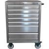 STAINLESS STEEL ROLLER CABINET PROFESSIONAL RANGE 7 DRAWERS 27" thumbnail-1