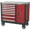 Roller Cabinet, Sealey Premier®, Red, 8-Drawers, 1000 x 1130 x 565mm thumbnail-0