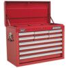 Tool Chest, Superline Pro®, Red, 10-Drawers, 485 x 660 x 315mm thumbnail-0