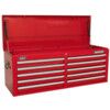 Tool Chest, Superline Pro®, Red, 10-Drawers, 490 x 1265 x 435mm thumbnail-0