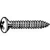 ST4.2x32mm POZI RSD CSK TAP SCREW BZP thumbnail-2