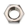 M5 Steel Hex Half Nut, Bright Zinc Plated thumbnail-3