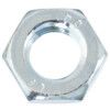 M24x2.00 Steel Hex Half Nut, Metric Fine Thread, Bright Zinc Plated thumbnail-0