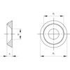 M6 TURNED DEEP CUP WASHER - A1ST/STEEL thumbnail-2