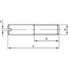 M8x40 SLOTTED SET SCREW DIN427A2 thumbnail-1