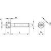 M5x12 SLOTTED CAPSTAN SCREW A2(GR-50) thumbnail-2