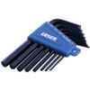 Hex Key, L-Handle, Hex, Imperial, 1/16-1/4", 8-piece thumbnail-1