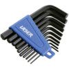 Hex Key, L-Handle, Hex, Imperial, 1/16-3/8", 10-piece thumbnail-0