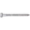 10x60mm  MILD STEEL HEX COACHSCREW GALVANISED DIN571, Box of 100 thumbnail-0